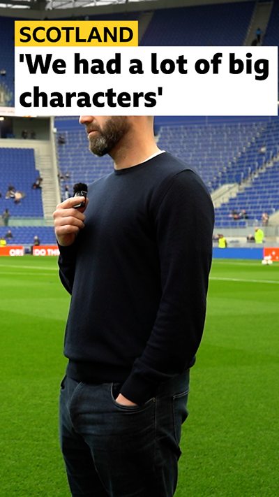 James McFadden and Charlie Adam