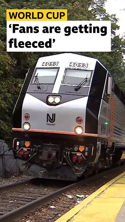 New Jersey train to MetLife Stadium