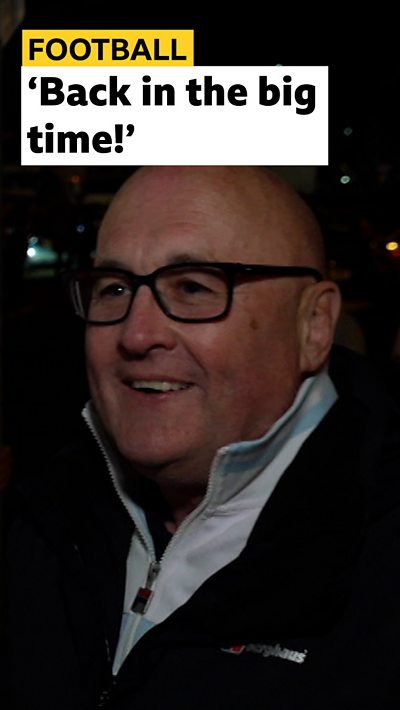 Coventry fans react to Premier League promotion