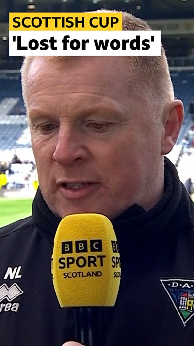 Lennon lost for words