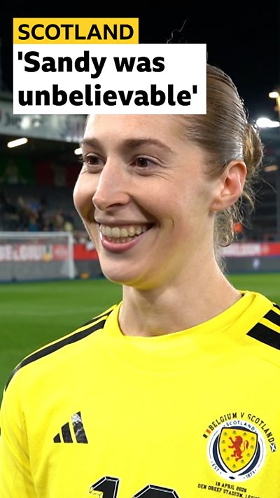 High praise for Scotland goalkeeper