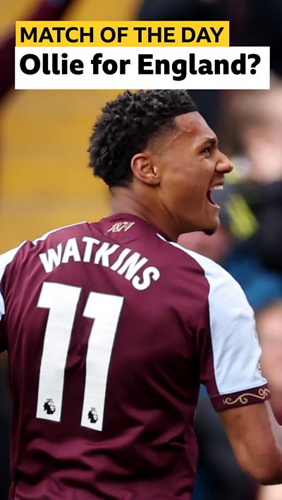 Ollie Watkins celebrating for Aston Villa