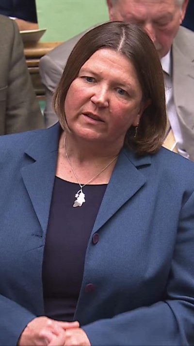 Ellie Chowns speaking from Parliament
