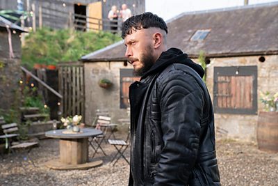 Ruben (RICHARD GADD) in Half Man (Image Credit: BBC/Mam Tor Productions/Anne Binckebanck)