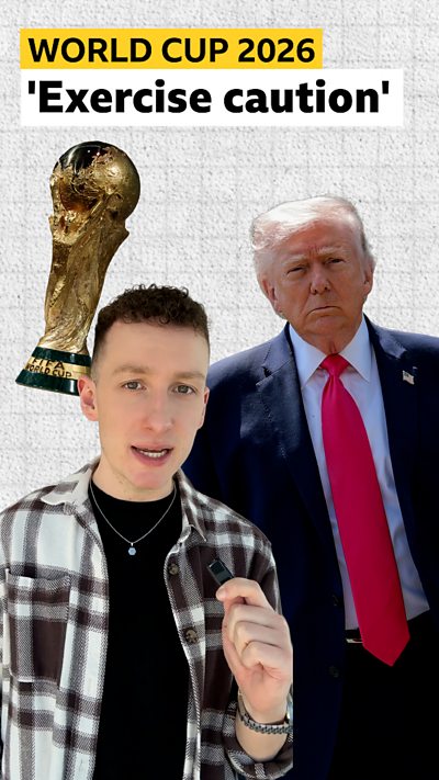 Comp image of Donald Trump and Harry Hansen with a World Cup