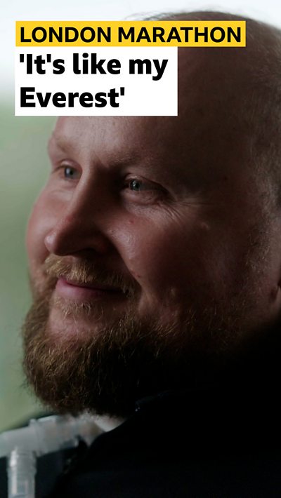 Matt Hampson smiles in interview