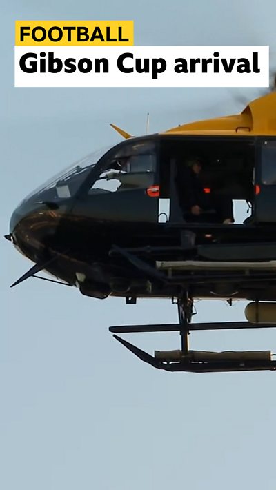 Gibson cup arrives at Larne