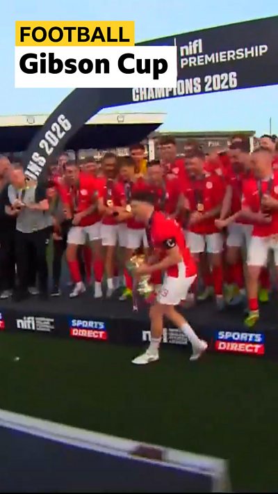 Larne are the Irish Premiership Champions