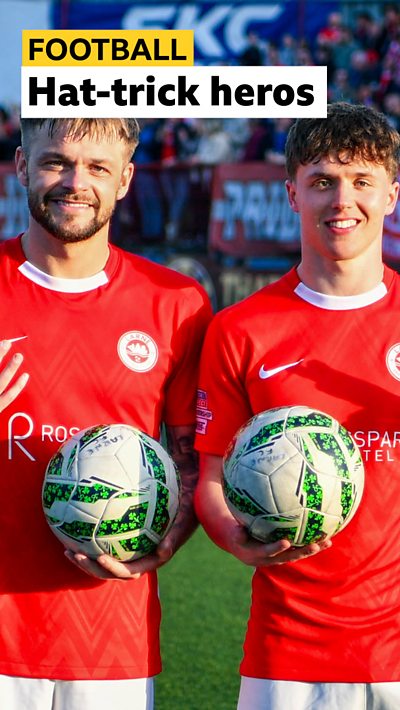 Lusty and Ryan secure hat-tricks in final game of the season