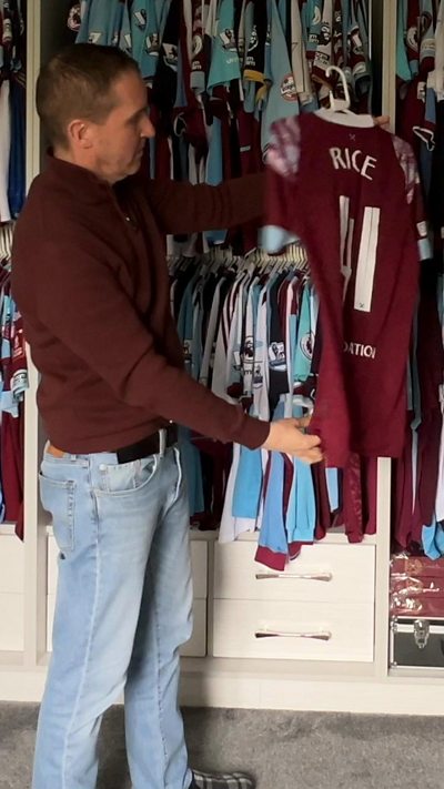 Paul Baker is now moving house and needs to scale down his collection.