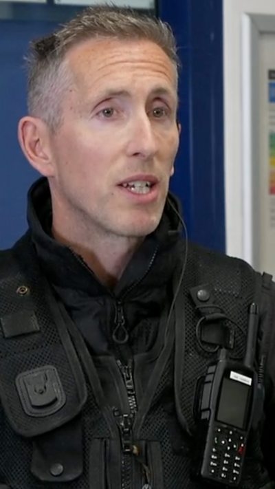 Inspector Gareth Hammett says police have to 'tread carefully' with Southway bomb.