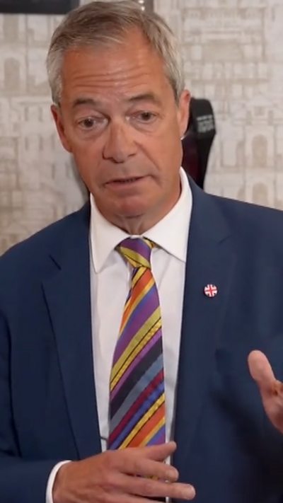 Nigel Farage: 'Women grab my hands and ask to be saved'