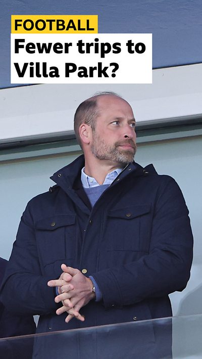 Prince William at Villa Park