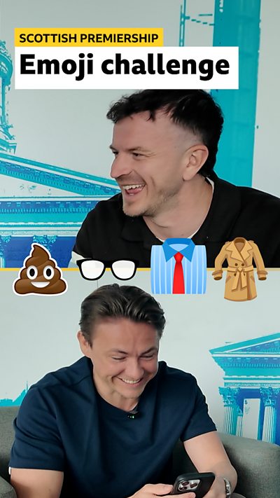 Scottish Premiership emoji challenge with Andy Halliday and Scott Allan