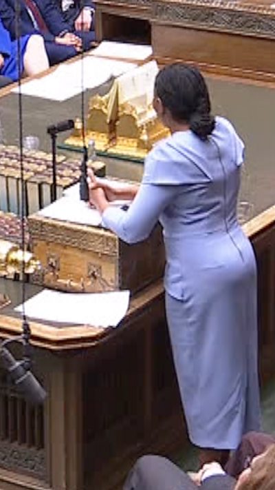 Kemi Badenoch in the House of Commons