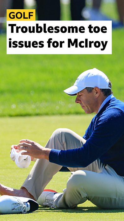 Troublesome toe for McIlroy ahead of PGA