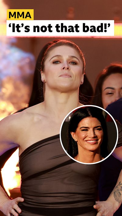 Ronda Rousey and Gina Carano