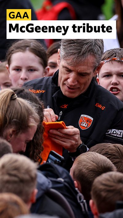 Armagh manger Kieran McGeeney