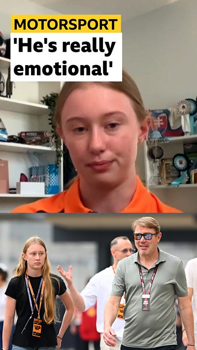 Ella and Mika Hakkinen