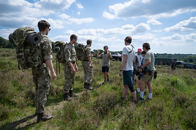 Harry Maguire (ADAM HUGILL);Eric Dier (HAMISH FREW);Harry Kane (WILL ANTENBRING);Director Rupert Goold;Production Crew (Image credit: Photographer: Lara Cornell Image copyright: Left Bank Pictures)
