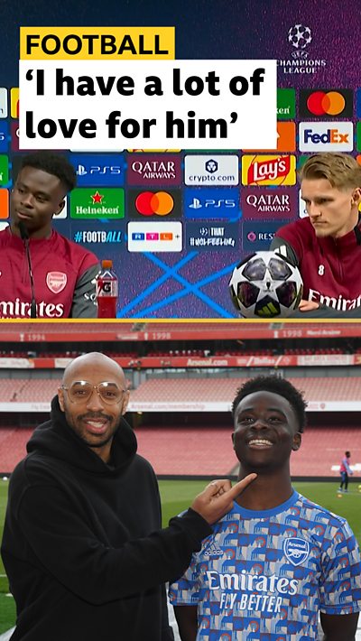 Saka, Henry and Odegaard