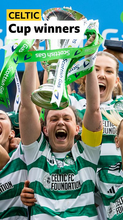 Celtic trophy lift