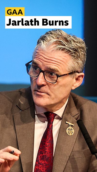 GAA president Jarlath Burns