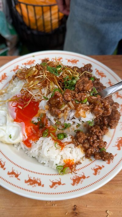 Braised beef mince
