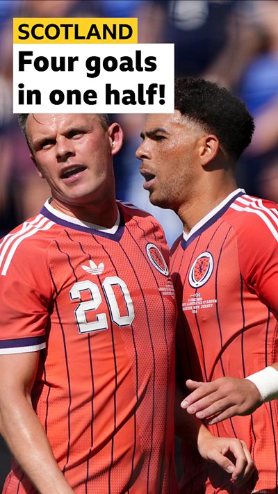 An alternative view of Scotland's four first-half goals