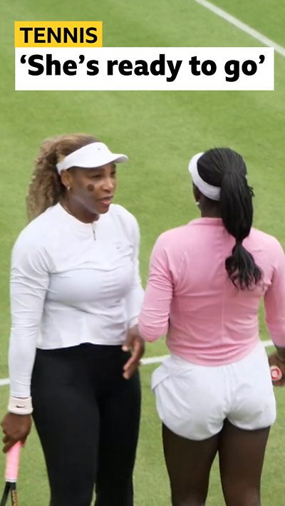 Serena Williams & Victoria Mboko
