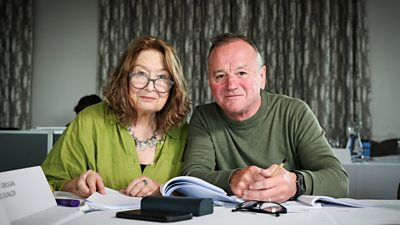 Eleanor Methven and Paddy Jenkins