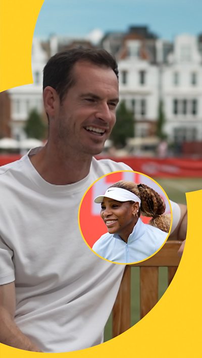 Andy Murray and Serena Williams
