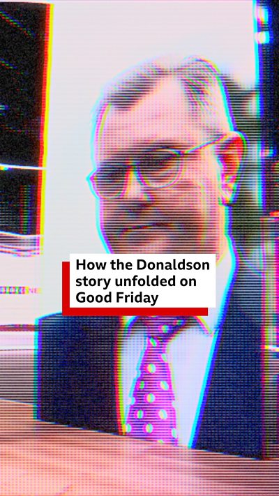 How the Jeffrey Donaldson story broke on Good Friday