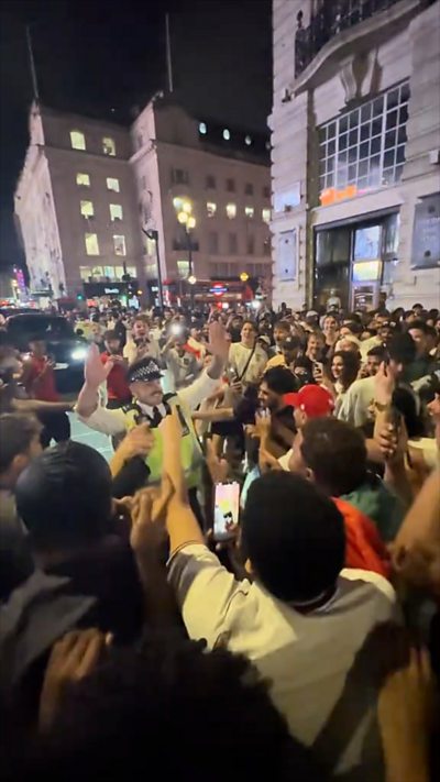 London erupts as England beat Norway