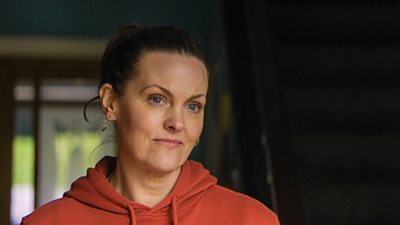 Close-up of Jo Joyner as Nicola in Time series 3. 