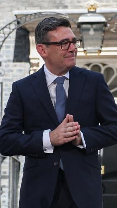 Burnham during speech