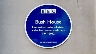 Bush House plaque