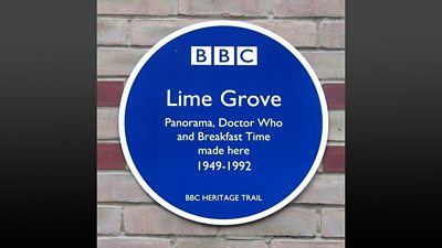 Lime Grove plaque