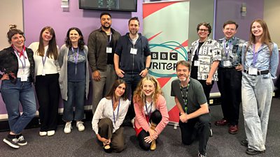 The 2026 Voices writers from the Belfast hub