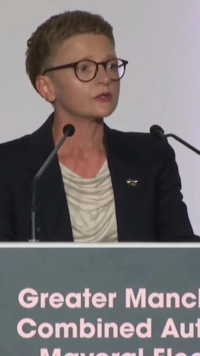 Bev Craig says she will be Greater Manchester mayor 'for everyone'