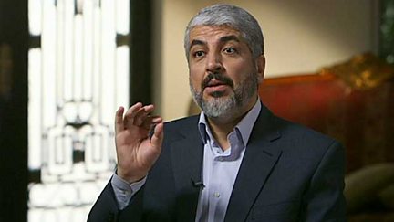 Khaled Meshaal - Leader of the Political Bureau of Hamas