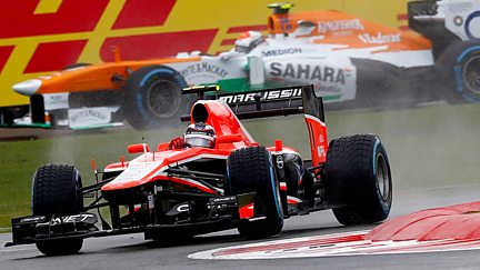 The British Grand Prix - Qualifying