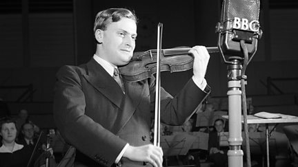 Yehudi Menuhin at the BBC