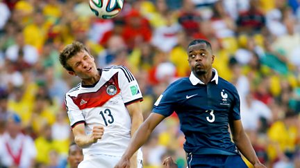 Quarter-final: France v Germany