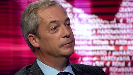 Nigel Farage - Former Leader of the UK Independence Party