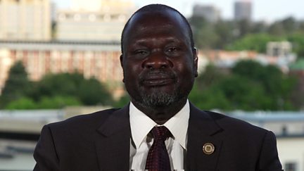 Riek Machar, Leader, SPLM in Opposition