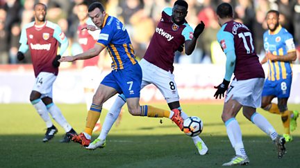 Third Round: Shrewsbury Town v West Ham United