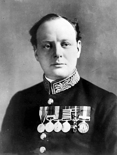 Winston Churchill as First Lord of the Admiralty in 1914.