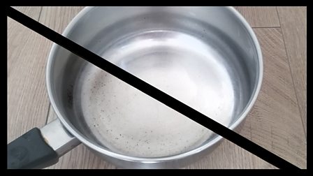 We tried a TikTok pan cleaning hack - and it didn't go well