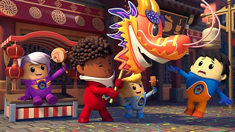 BBC iPlayer - Go Jetters - Series 3: 25. Chinese New Year, Dragon Dance